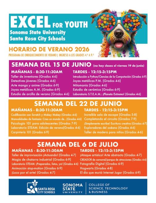 EXCEL 2026 Catalog - Spanish